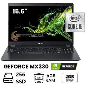 Portatil Acer Intel Core I5 10 T.v 2gb Mx330 8gb 256ssd W10