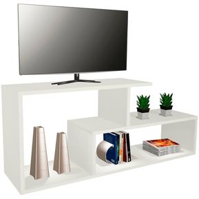 Mesa tv mueble para televisor moderna blanca