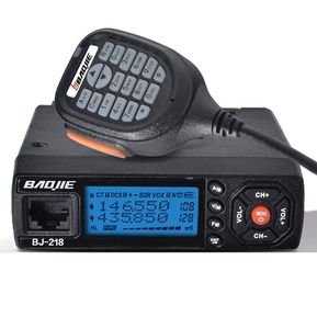 Baojie BJ-218 25W Mobile Radio VHF UHF 400-470MHz 136-174 Ra...