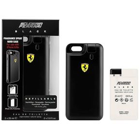 Ferrari Scuderia Black EDT Hard Case For iPhone 6 25 Ml