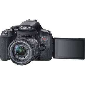 Cámara Canon EOS Rebel T8i con lente EF-S 18-55mm IS STM