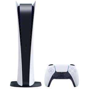Consola Sony PlayStation 5 825GB Digital Edition color  blanco y negro