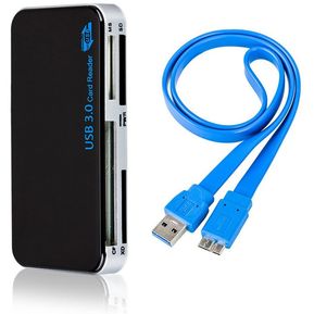 USB 3.0 All-in-1 Compact Flash Card adaptador multi lector de 5Gbps alta velocidad