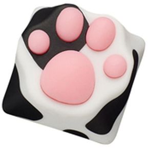 Personalidad personalizada Abs silicona Kitty Paw Artisan Cat Paws Pad teclado teclas para interruptores Cherry Mx