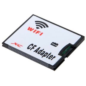 Tarjeta de memoria adaptador WiFi TF Micro-SD a CF Compact Flash Card Kit