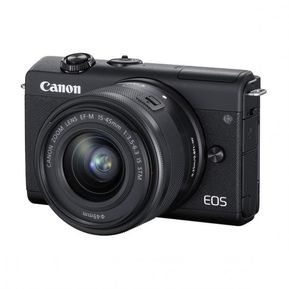Canon EOS M200 Mirrorless Digital Camera with 15-45mm Lens - Negro
