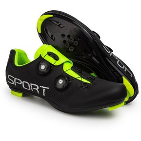 (#black green)Trek-zapatos de bicicleta de montaña para hombre y mujer,zapatillas de bicicleta de carretera autoblocantes,SPD,para amantes,calzado plano para invierno