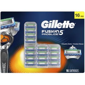 Gillette Cuchillas Repuesto Fusion Proglide 16 Cartuchos