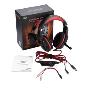 Over-Ear Gaming Headset 3.5mm Game Headphone Earphone with Microphone