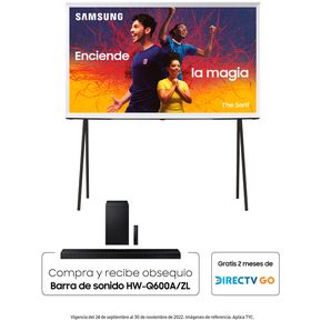 Televisor Samsung 55 pulgadas QLED 4K The Serif Smart TV