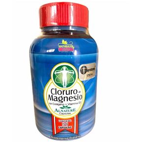 Cloruro de Magnesio 1000mg + Colágeno y Vitamina D3 90 Cápsulas