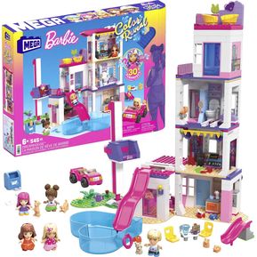 Mega Blocks Barbie Casa Dreamhouse Color Reveal Juego de construccion