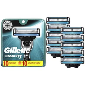 Repuestos Gillette Mach3 Afeitadora Para Hombres 10und