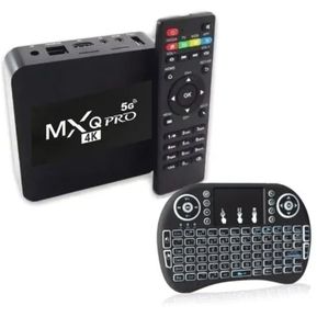 TV BOX MXQPRO 4K 2 GB  + MINI KEY BOARD(CONTROL SMART TV)
