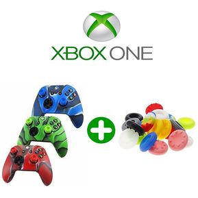 Forro Control Xbox One + 2 Grips