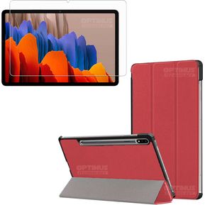 Combo Screen Protector Y Estuche compatible para Tablet Samsung Galaxy Tab S8 11 Pulgadas