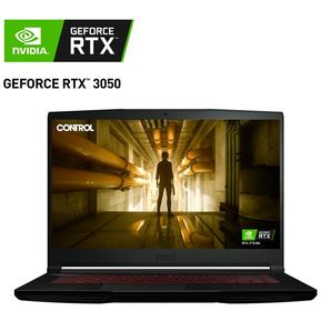 Laptop Gamer MSI GF63 Thin GeForce RTX 3...