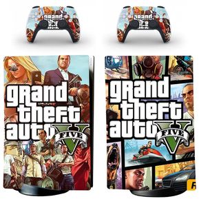 Grand Theft Auto V GTA 5 PS5, edición Digital, pegatina de piel para consola PlayStation 5 y co BQ