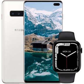 Samsung Galaxy S10+ Plus 128GB 8GB RAM Blanco + Smartwatch S...