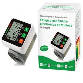 Tensiometro Medidor Presión Digital Muñeca Con Voz Español