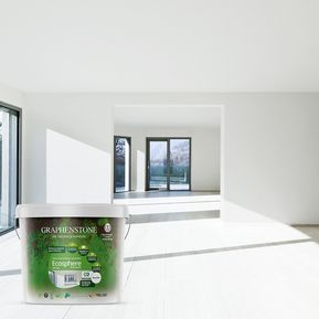 Pintura Ecológica Con Cal y Grafeno Para Interior 4 Litros Blanco