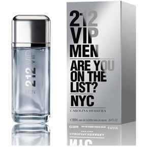 Perfume 212 Vip Men De Carolina Herrera Para Hombre 200 ml