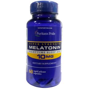 concilia el sueño melatonina  10mg x 60 capsulas healthy america