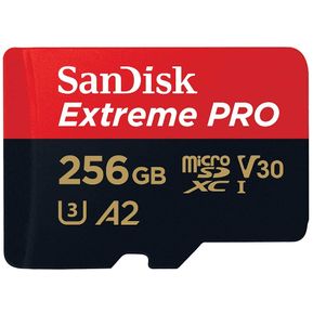 Memoria SanDisk Extreme Pro MicroSD 256GB 200MB/s UHS-I A2 U3 V30