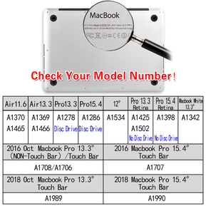 Más vendido Para Apple MacBook Air Pro, 11 12 13 15 pulgadas caparazón duro mate