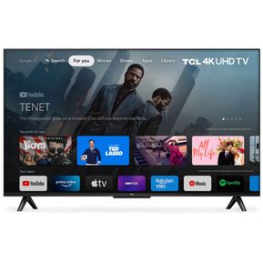 TV TCL 50" Pulgadas 127 cm 50P635 4K-UHD LED Plano Smart TV Google