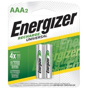 Pila Energizer Recharge   4X Aaa2 X2Und