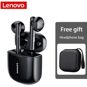 Lenovo XT83 Auriculares Inalámbricos Bluetooth+ Bolsa de almacenamiento-Negro