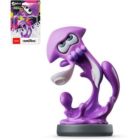 Nintendo Amiibo splatoon Inkling Squid púrpura