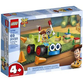 LEGO 10766 Disney Series Pixar's Toy Story 4 Woody y RC