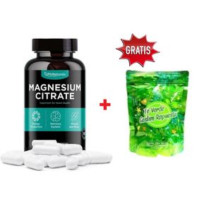 Citrato De Magnesio x 90 Capsulas + Té Verde Goslim x 30