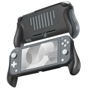 Hand Grip/ Sujetador/ Carcasa Nintendo Switch Lite Gris-Negro