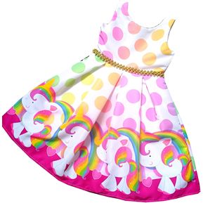 Vestido Unicornio Patatitas I2095 Multicolor