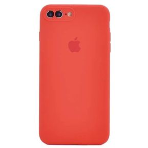Funda Protectora Silicone Case Premium Rojo Para Iphone 7-8 Plus