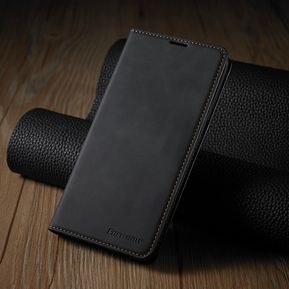 Funda billetera de cuero para Samsung Galaxy A03S A12 A22 A31 A32 A5