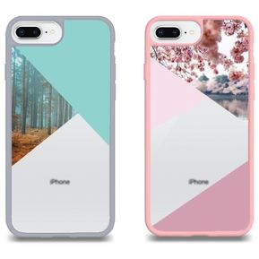 Dos fundas para iPhone 7 Plus y iPhone 8 Plus - Pink Magic