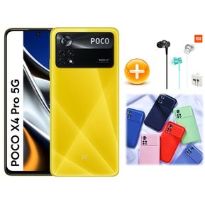 Celular Xiaomi Poco X4 Pro 256GB 8GB 5G Amarillo EstAudífono