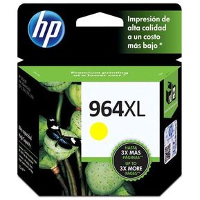 CARTUCHO HP AMARILLO 964XL HP OfficeJet Pro 9010 9020 1.600 pag.