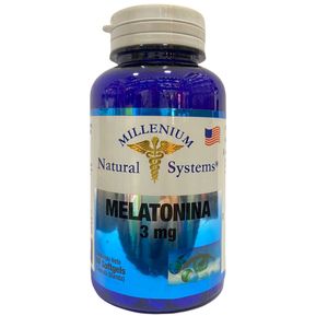 Melatonina 3mg x60 Softgels Natural Systems