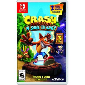 Crash Bandicoot NSane Trilogy Nintendo Switch en D3 Gamers