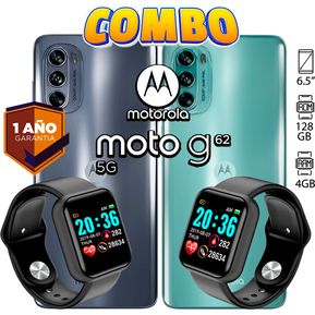 Combo 2 Celulares Motorola Moto G62 5G 1...