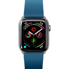 Correa Para Apple Watch 42 / 44 Mm Laut Active Azul Marino