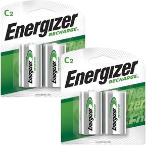 Pilas Recargables Energizer C2 x2 (4 pilas en total)