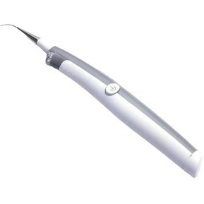 Eléctrico acústico ultrasónico Pico dental irrigador oral para limpiar los dientes de agua Flosser Jet dental irrigador - gris blanco