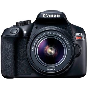 Cámara Digital Canon Reflex Eos Rebel T6-1300D Kit 18-55 Mm