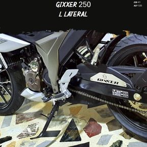 lamina lateral partes lujo moto Gixxer 250